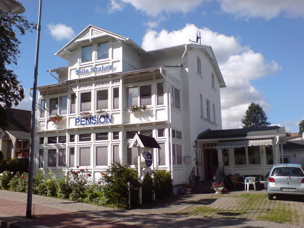 Pension Am Kluenderberg Binz Exterior foto